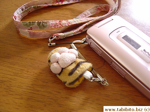 Functional and cute phone strap