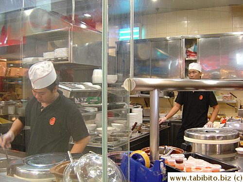 The kitchen is visible from the outside