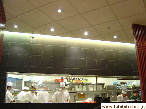 Semi-open kitchen