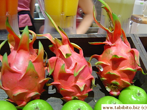 They also have large dragon fruit