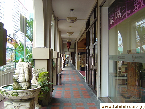 Typical streets in Chinatown