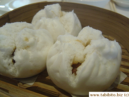 BBQ pork buns S$3.6 (Didn't like them, tasted funny)