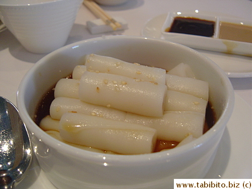 Chef rice rolls S$4 (a little chewy, not silky smooth enough)