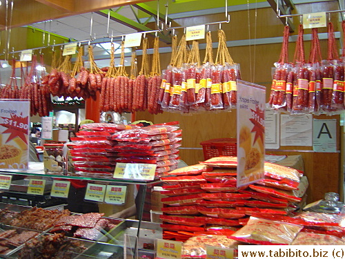 Been Cheng Hiang makes Chinese sausages too, should've bought some to try