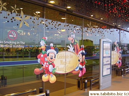 Changi is celebrating some sort of Disney thing