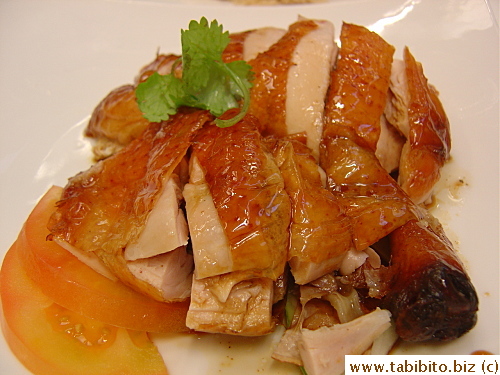 A quarter crispy chicken (deboned)