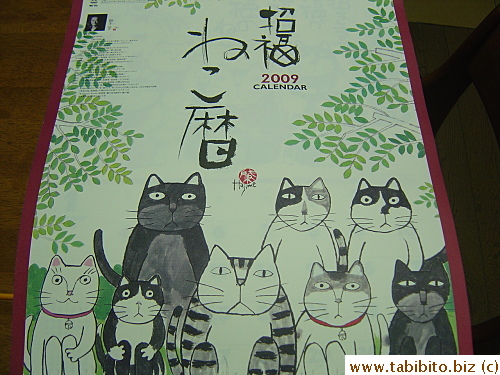 Calendar cover for 2009