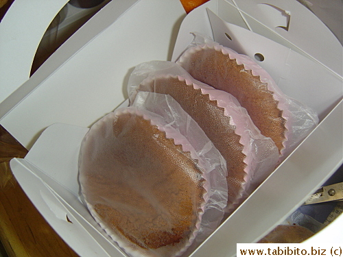 A box of cakes