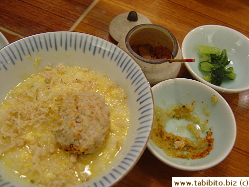 Winnie ate hers with spicy dips which she liked a lot