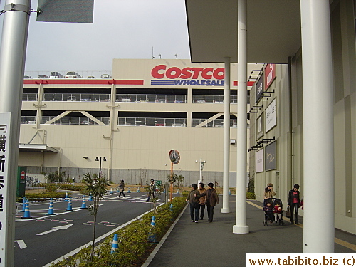 Costco is right next door