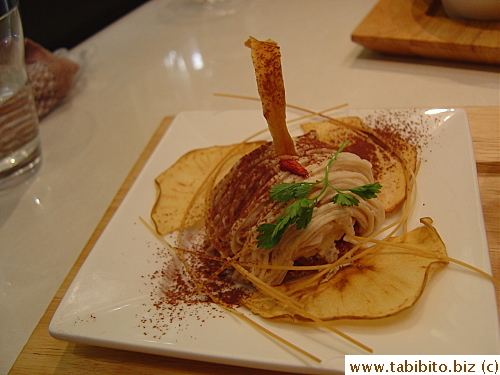 Made of chestnut cream