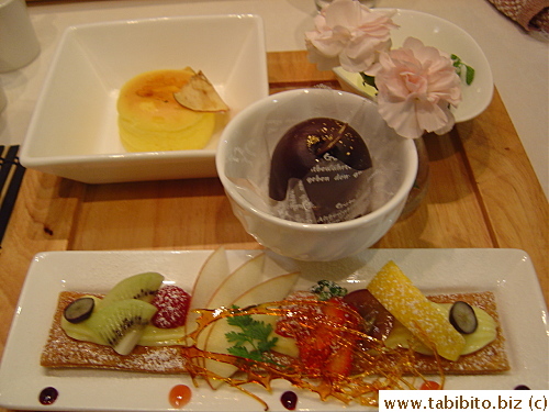 David's, incl coffee or tea. 1260Yen/US$13  