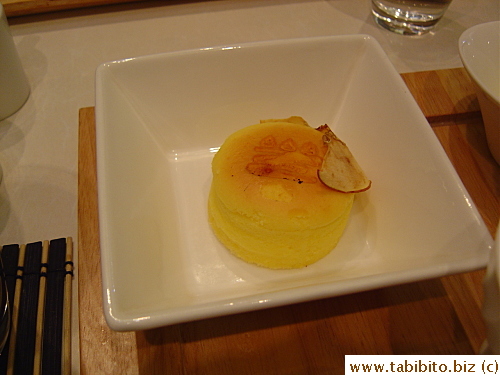 Some kind of fruit souffle