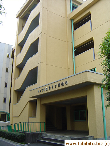 The building where my friend and her son live