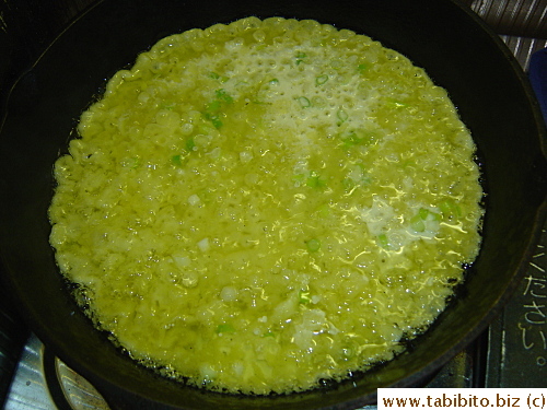 Frying the shell