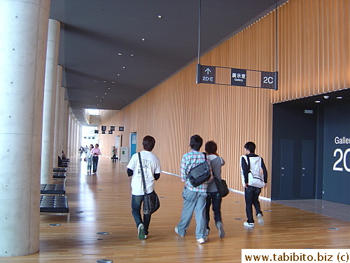 Second floor corridor