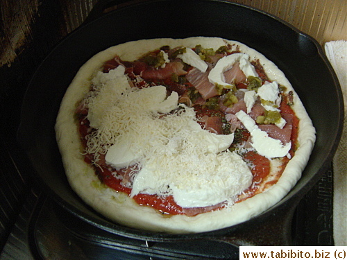 Before going to the oven