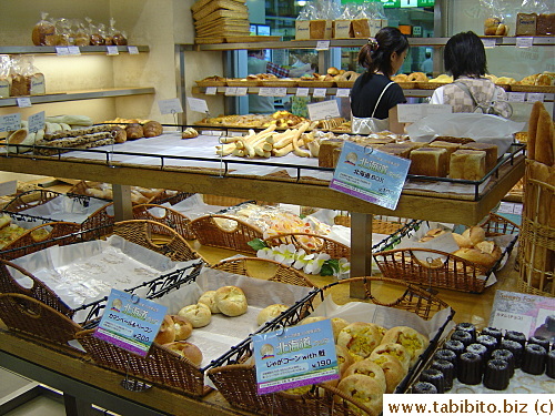 Lots of bread and baked goods