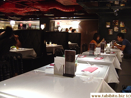 Dim interior
