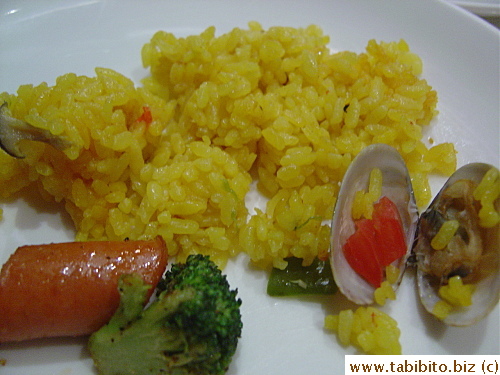 I also liked their paella and sausages