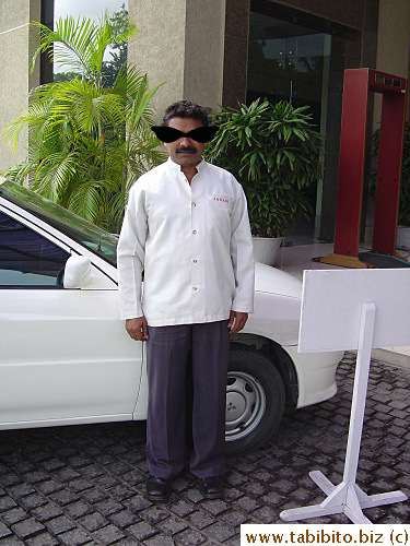 KL's chauffeur for the week, a very friendly guy