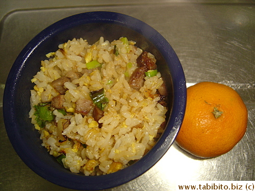 Fried rice, mandarin
