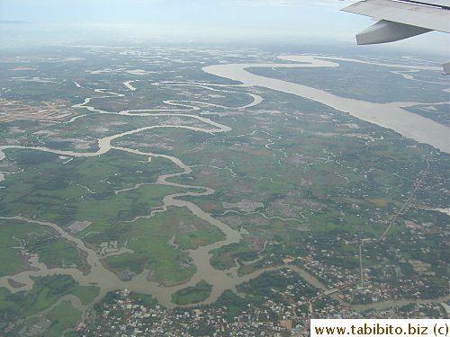 Lots of rivers in Vietnam