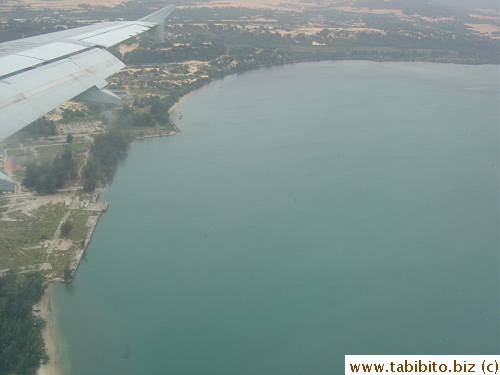 Flying over Nha Trang Bay