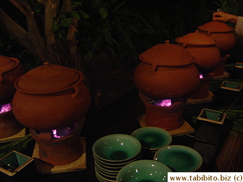 Hot dishes which I don't remember eating any of it...