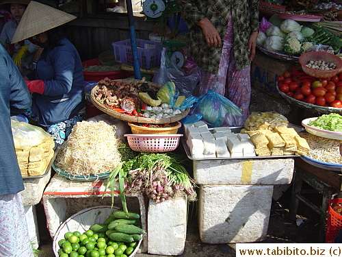 Tofu stall