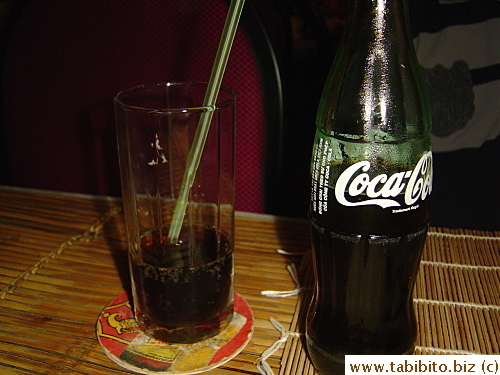 Coke 7000VND/US 35 cents