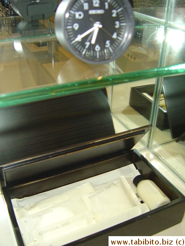 Amenities and clock