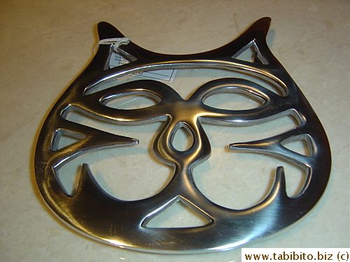 Also got an aluminum trivet for HK$47/US$6 which is very light
