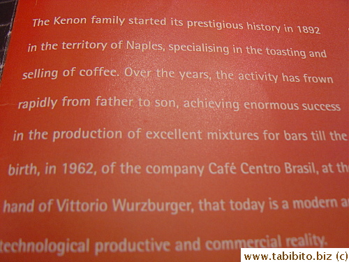 History of the restaurant