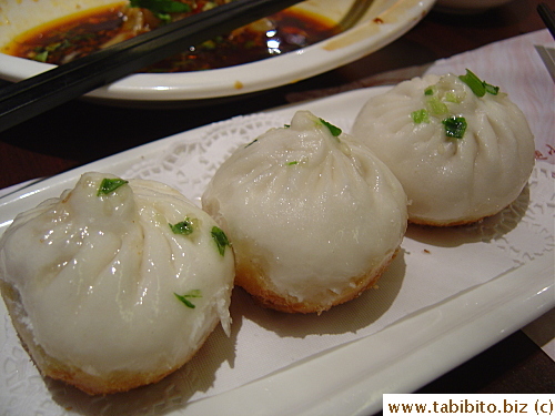 Panfried pork buns HK$24/US$3 Too full to try