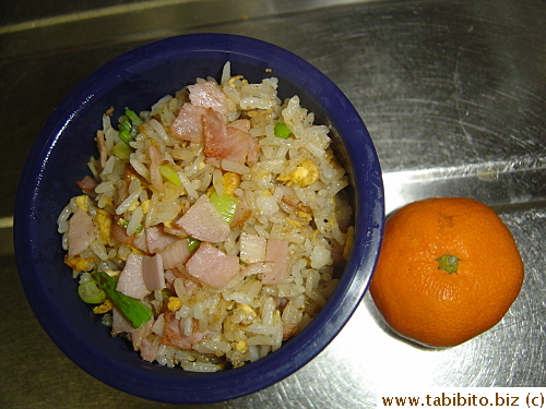 Fried rice, mandarin