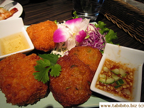Two types of fried food 1380Yen/US$15.5