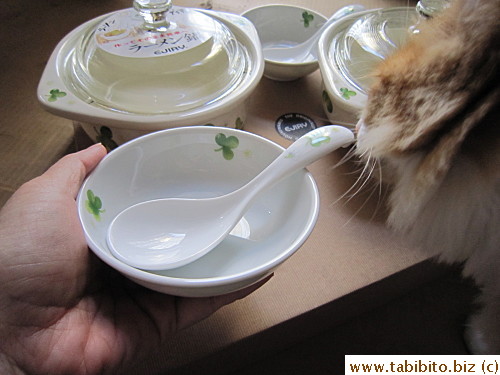 Good quality ceramic bowls and spoons