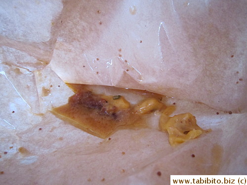 Lots of juice from the burger