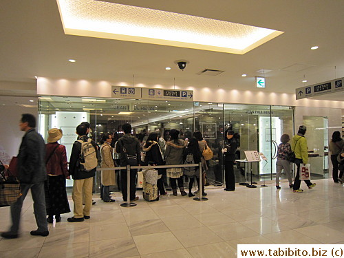There's ALWAYS a line outside Jean Paul Hevin