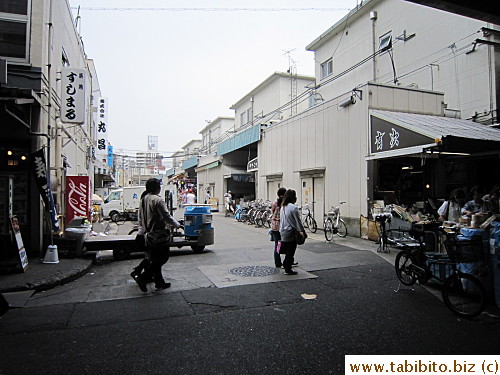 there'll soon be rows of alleys named Uogashiyokocho