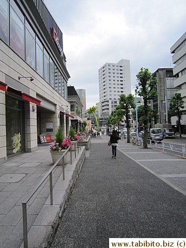 Main road in Daikanyama
