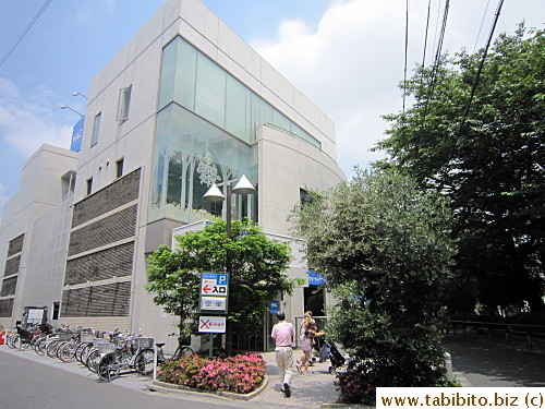 Walk a few meters and you'll see this building on the left,