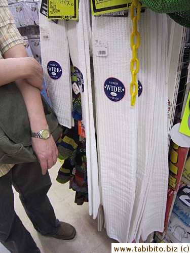 These thick white socks favored by high school girls are as long as a man's body!