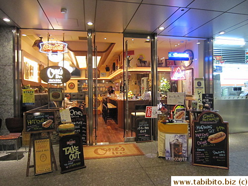 A burger joint