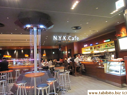 A very New York style N.Y.K. Cafe 