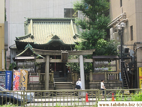 An old shrine nextdoor