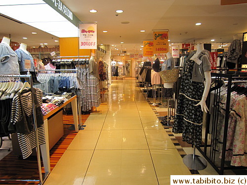 ABAB is mostly about clothing stores