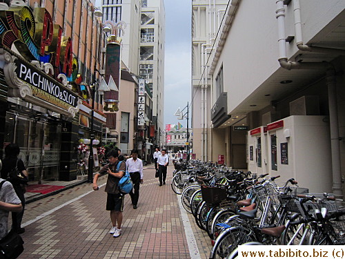 which is right inside the Ueno Okachimachi Chuo-dori shopping street across from Ueno Station