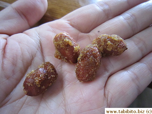 Very crunchy coating